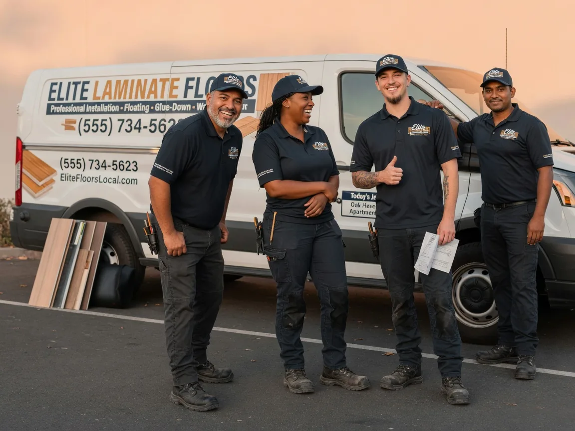 Laminate flooring installation company in Quincy, OH
